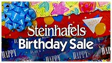Barry Sattler produced these multiple advertisements for Steinhafels. I only put them together.